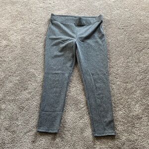 Loft Houndstooth Leggings SIZE L